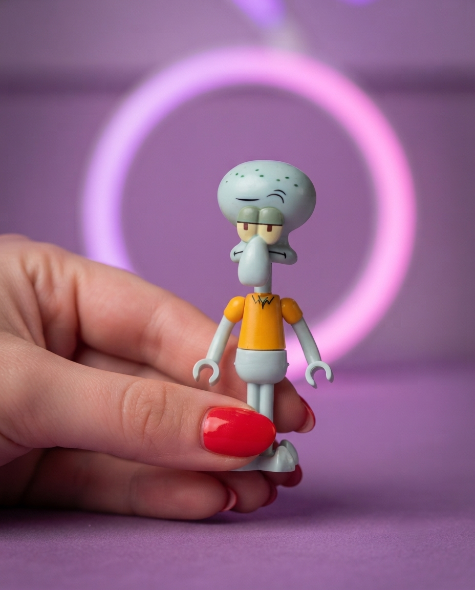 SpongeBob Squidward's Easter Island Figure House – detail view 2