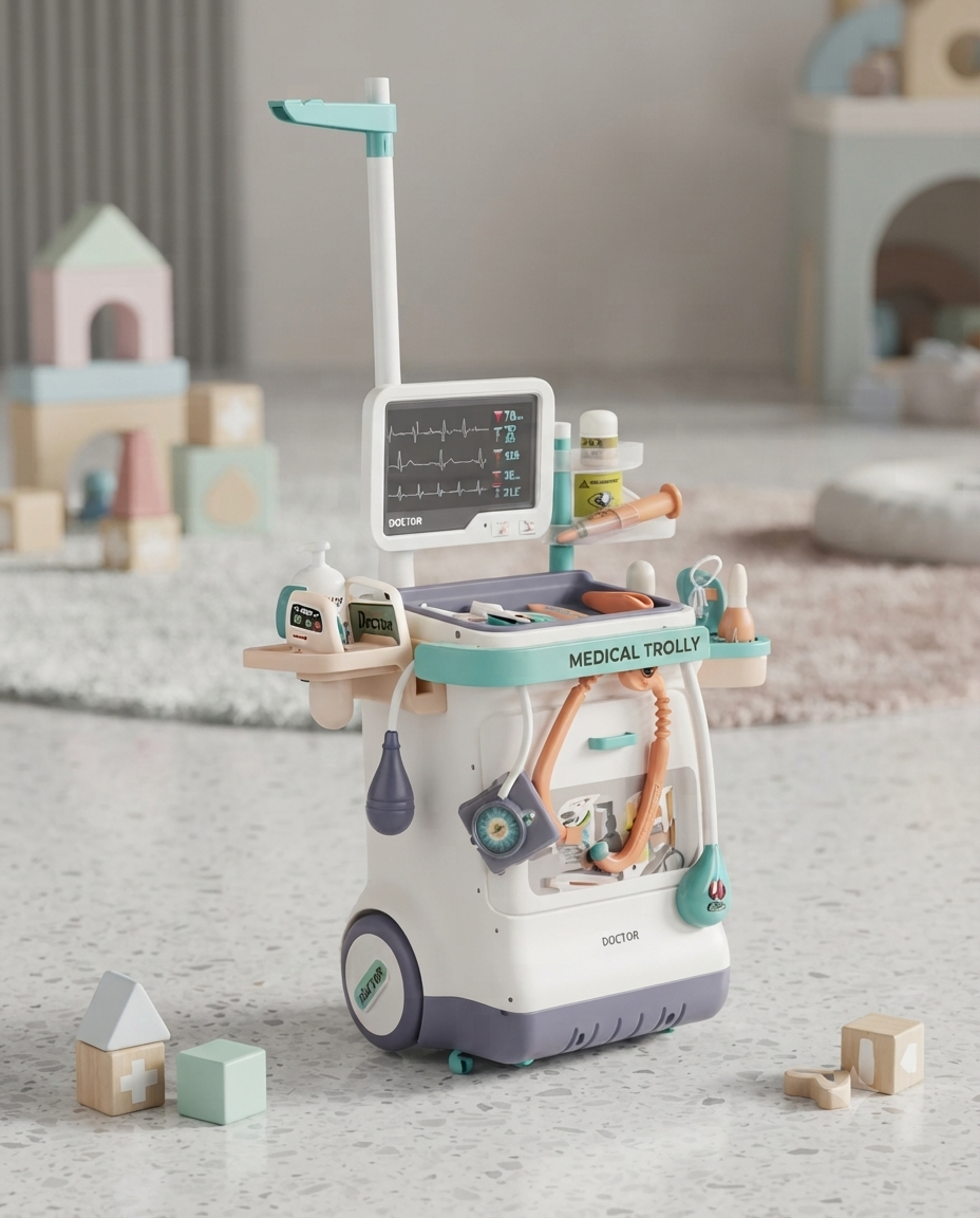 Trolly Toy Kid Heart beat machine
