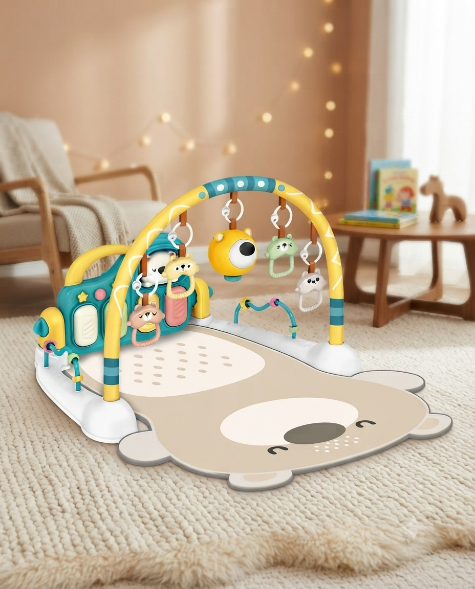 Bear Piano Play Gym Mat