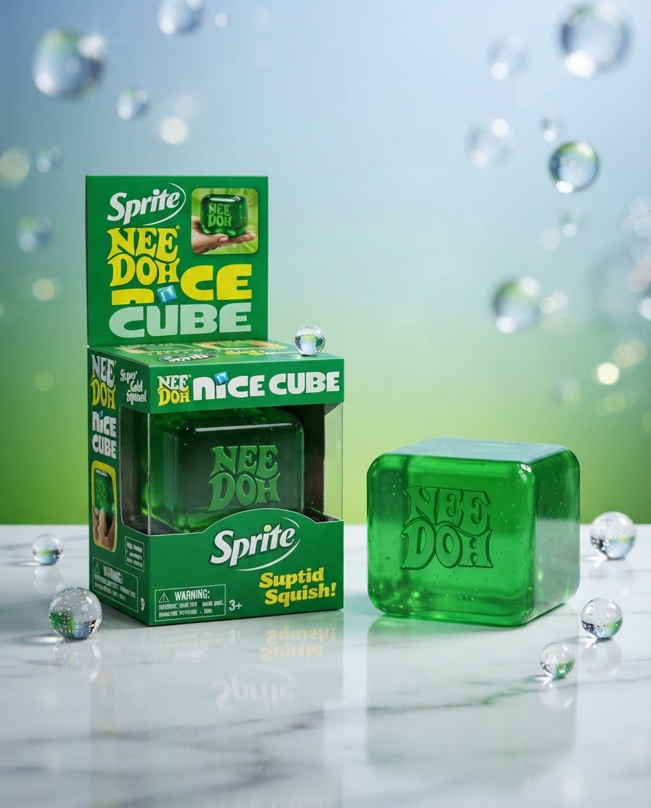 NeeDoh Nice Cube Super Solid Squishy Stress Relief Toy – product view