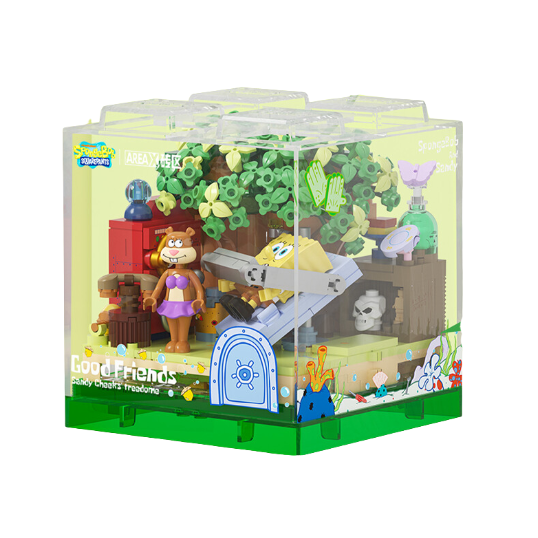 SEMBO Good Friends 2.0 – Sandy Cheeks' Treedome Playset (AB0053)