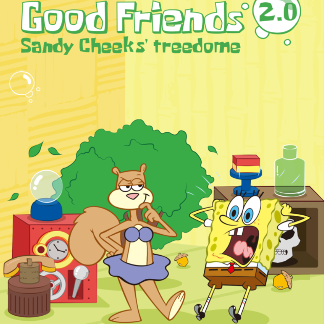 SEMBO Good Friends 2.0 – Sandy Cheeks' Treedome Playset (AB0053)