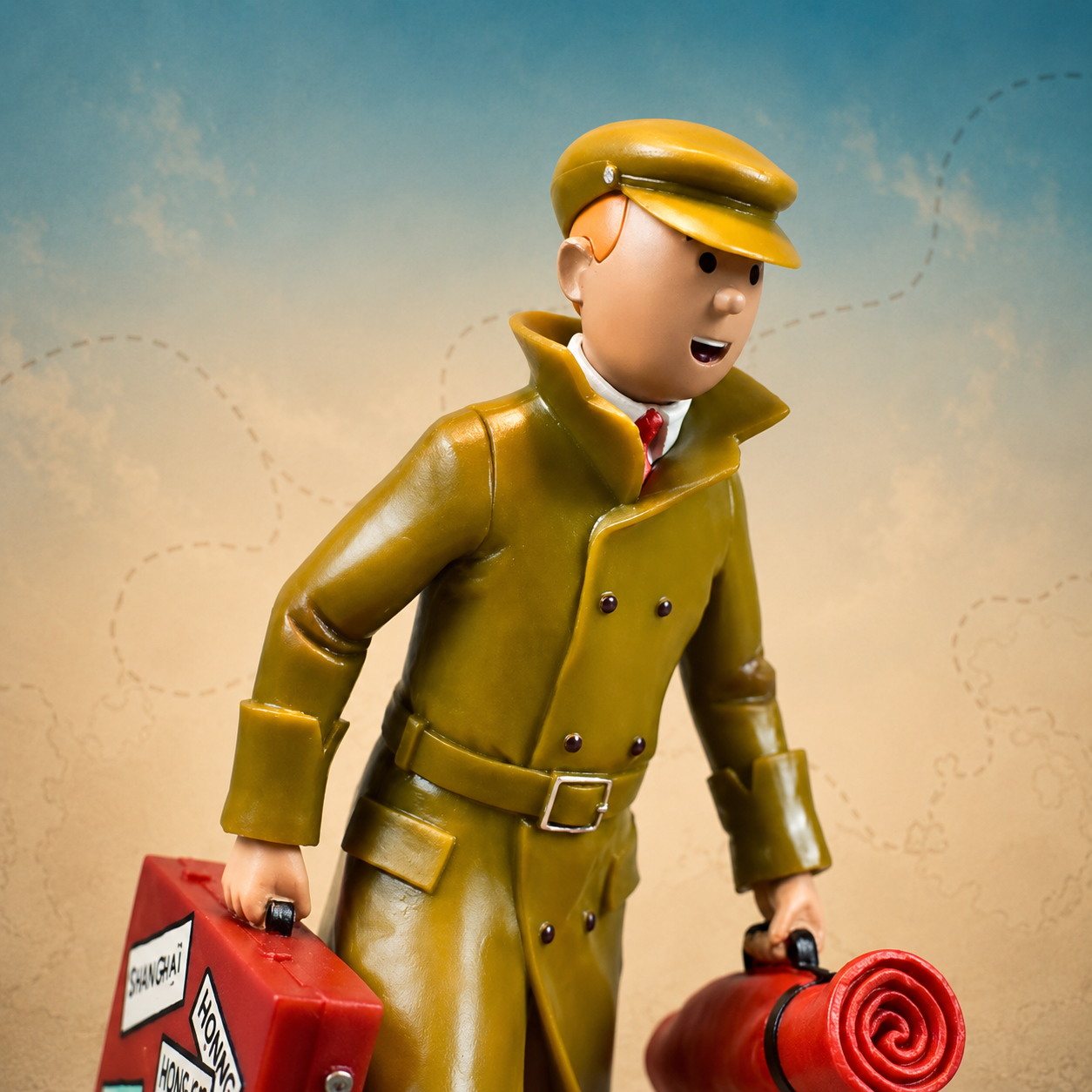Tintin & Snowy Adventure PVC Figure