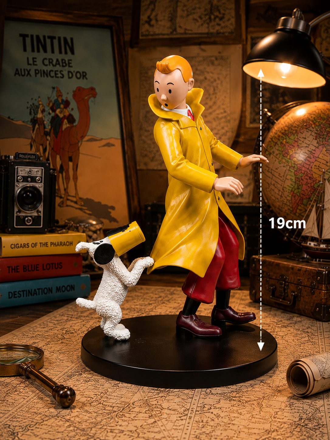 Tintin & Snowy Adventure PVC Figure