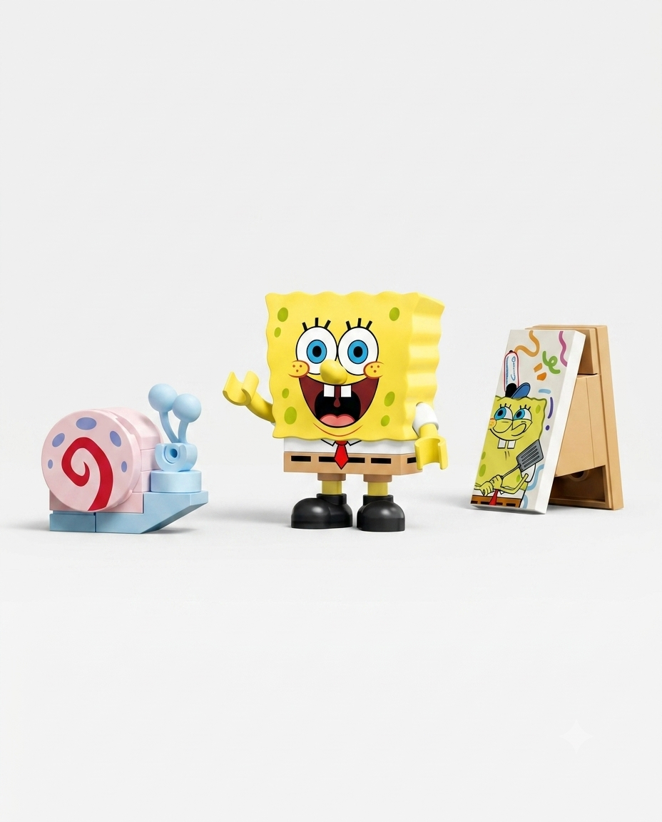 SpongeBob Ice Cream Burger Truck