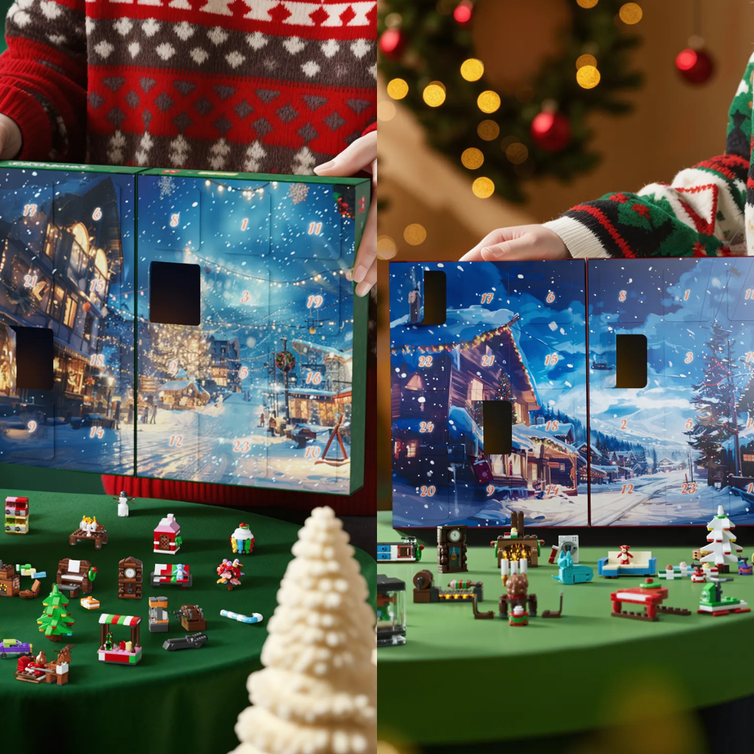Mould King 10164 Christmas Advent Calendar Building Set