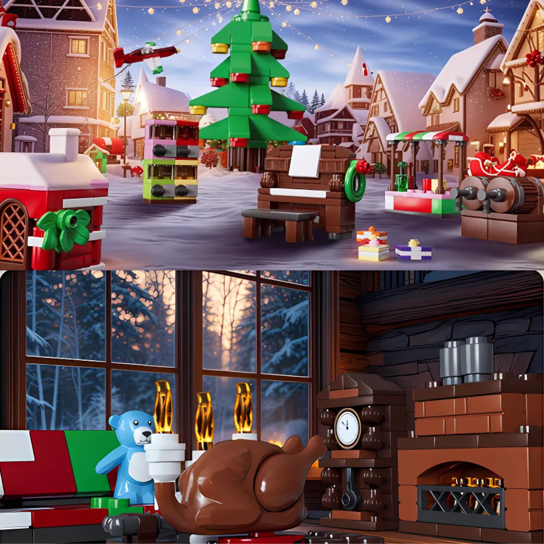 Mould King 10164 Christmas Advent Calendar Building Set – detail view 6