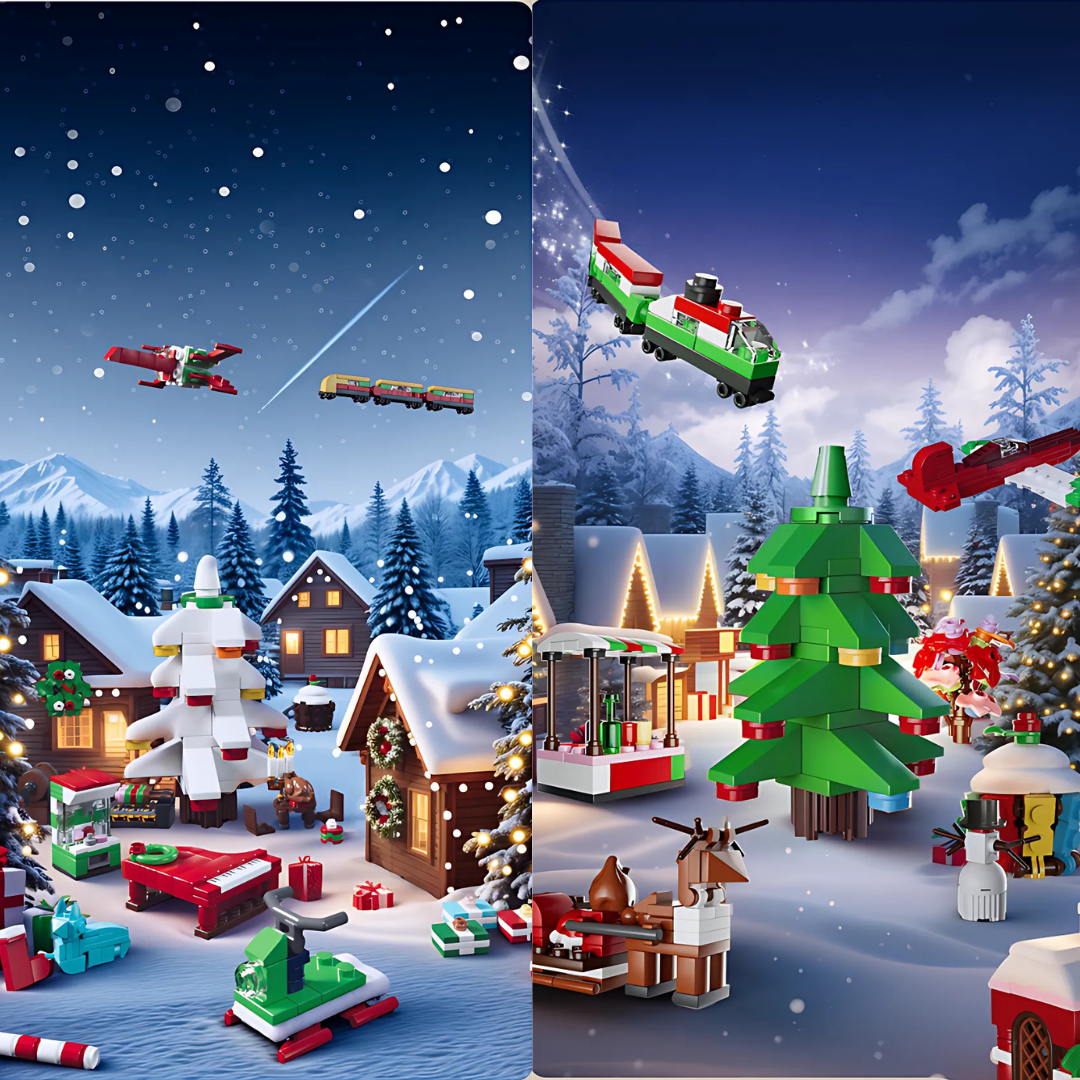 Mould King 10164 Christmas Advent Calendar Building Set – detail view 2