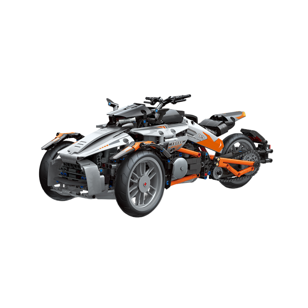RC Motorcycle Building Playset