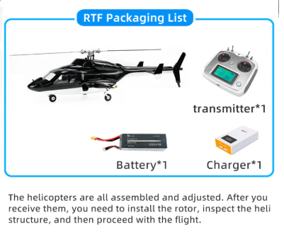 هلیکوپتر RC Airwolf 450-Class 2.4G RC