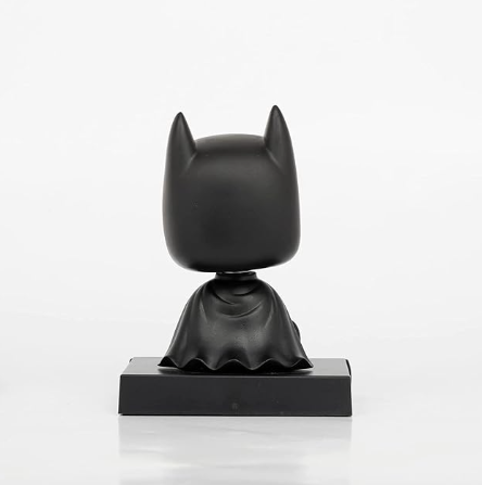 Super Hero Batman Action Figure Limited Edition Bobblehead with Mobile Holder for Car Dashboard, Office Desk & Study12 cm