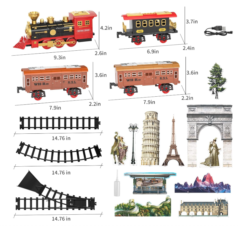 Electric Steam Train – detail view 5