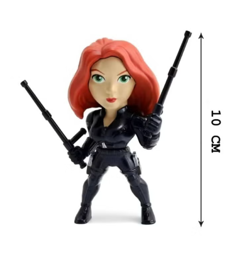 Avengers Black Widow Action Figure Collectible Toy for Kids 10 cm Jada