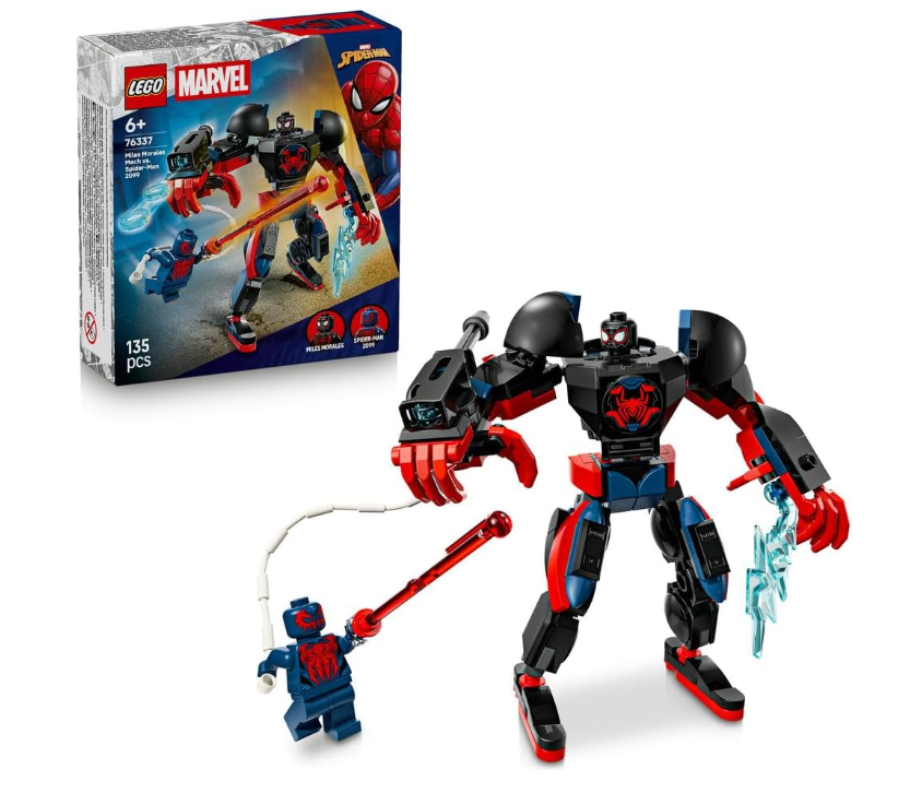 Lego Marvel Miles Morales Mech Vs. Spider-Man