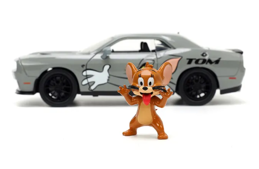 Tom & Jerry 2015 Dodge Challenger HellCat 1/24 Scale Model