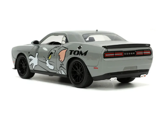 Tom & Jerry 2015 Dodge Challenger HellCat 1/24 Scale Model