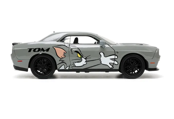 Tom & Jerry 2015 Dodge Challenger HellCat 1/24 Scale Model