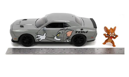 Tom & Jerry 2015 Dodge Challenger HellCat 1/24 Scale Model