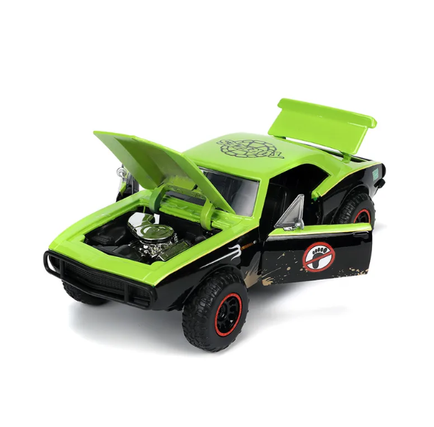 JADA Teenage Mutant Ninja Turtles Die-Cast Car With Figure – 1:24 Scale Die-Cast Model