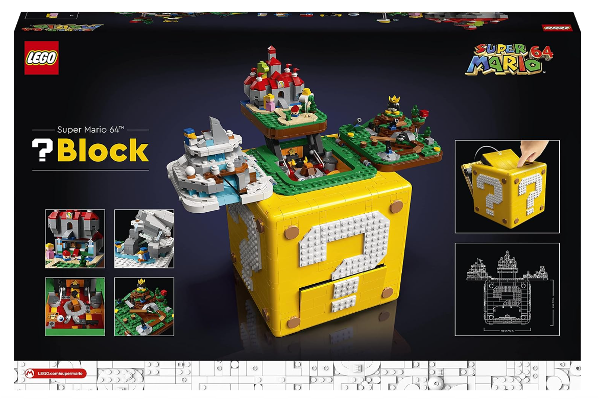LEGO 71395 Super Mario 64 ? Block - 2064-Piece Building Set