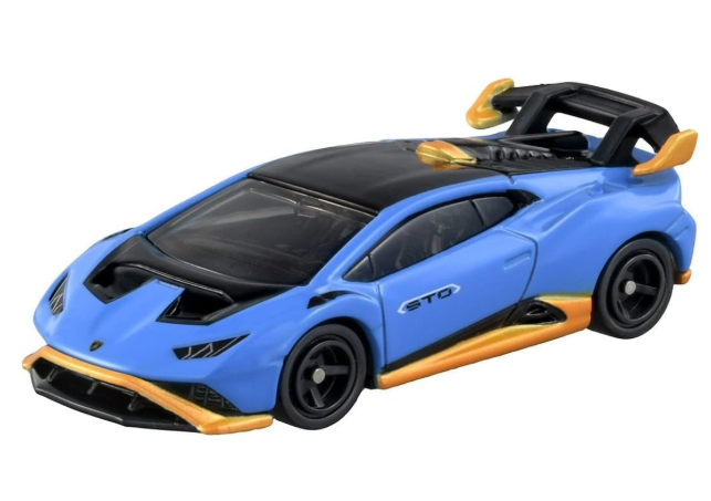 Tomica 11 Lamborghini Huracan STO - 1:62 Die-Cast Model Car