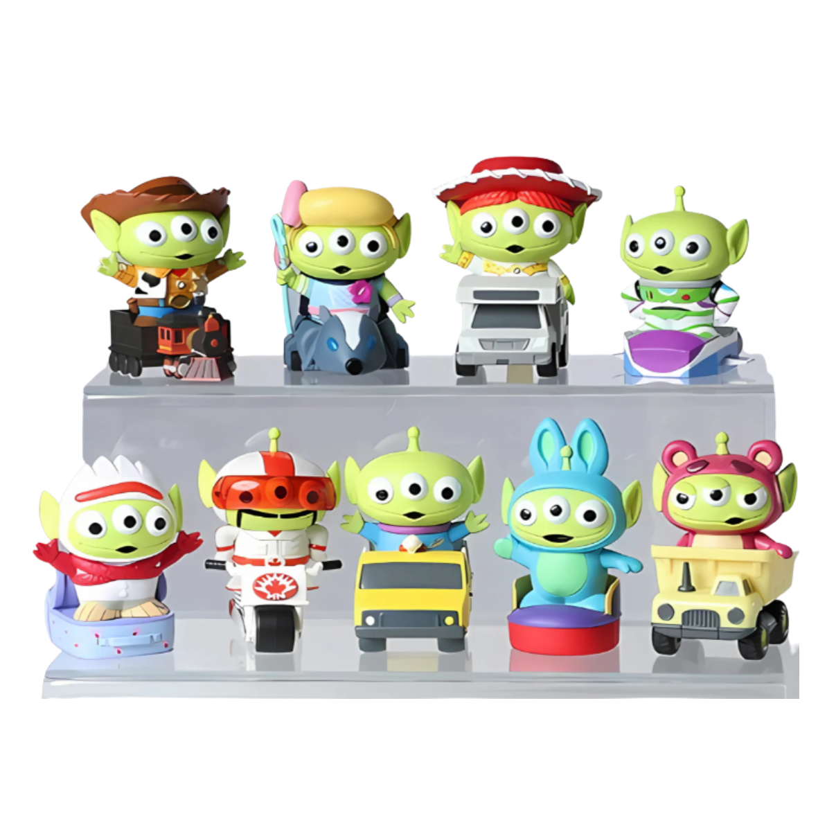 مجموعة Herocross المصغّرة Toy Story Alien Remix مع سيارات