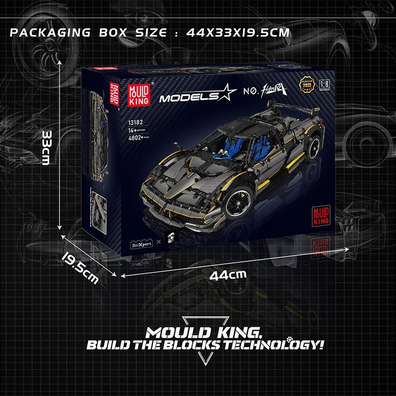 ست ساختمان مدل هایپر ماشین Huayra Mold King 13182