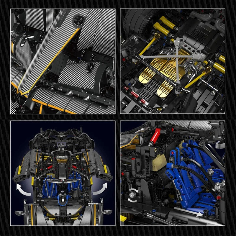 ست ساختمان مدل هایپر ماشین Huayra Mold King 13182