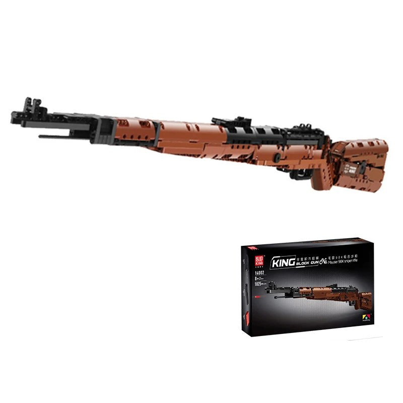 ست مدل اسباب بازی ساختمانی Mold King 14002S Kar98k