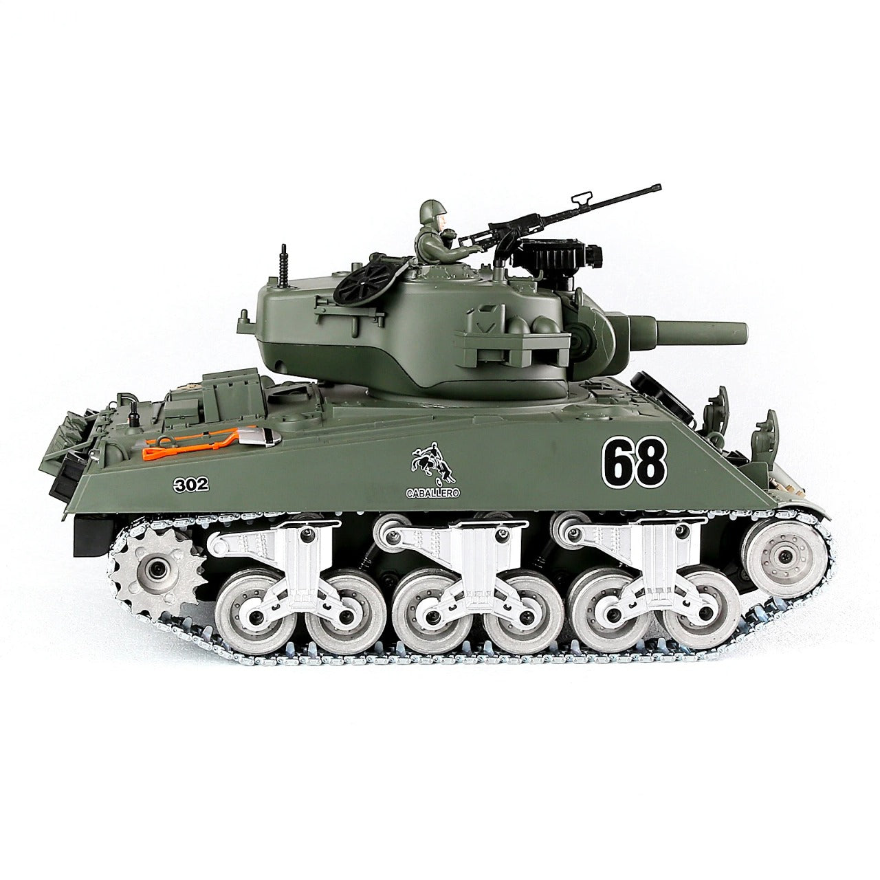 Brother Tank Pro - USA M4A3 Remote Control Tank