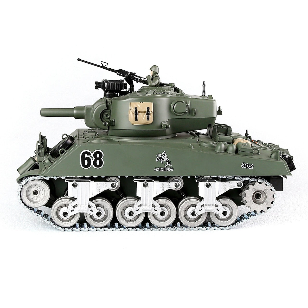 Brother Tank Pro - USA M4A3 Remote Control Tank