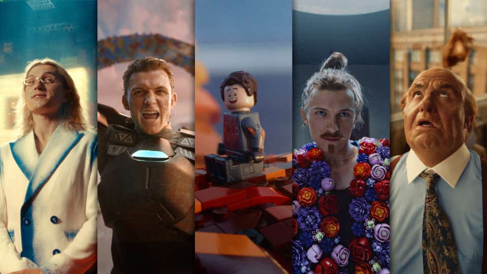 Lights, Camera, Play! Tom Holland and his brothers join forces with the LEGO Group to inspire kids and families to never stop playing