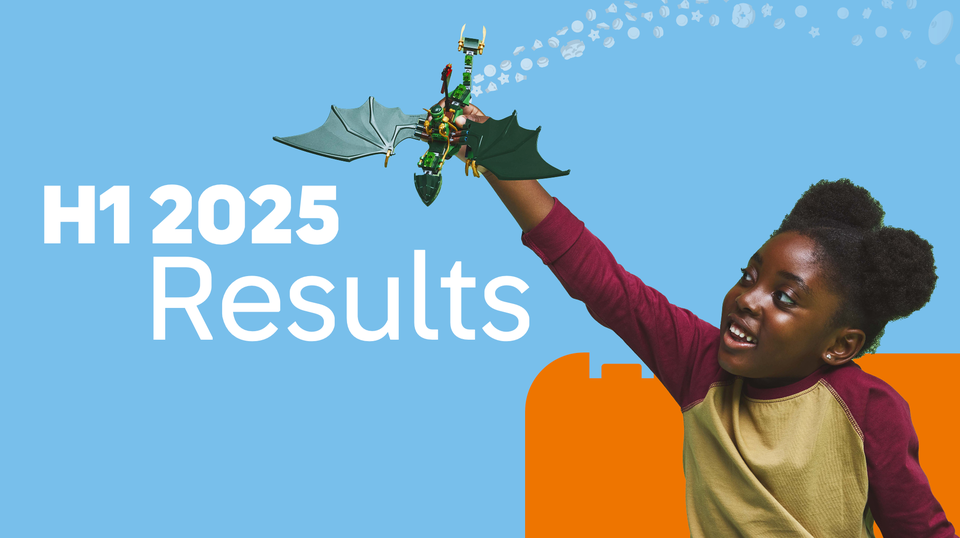 The LEGO Group achieves double-digit top- and bottom-line growth in H1 2025