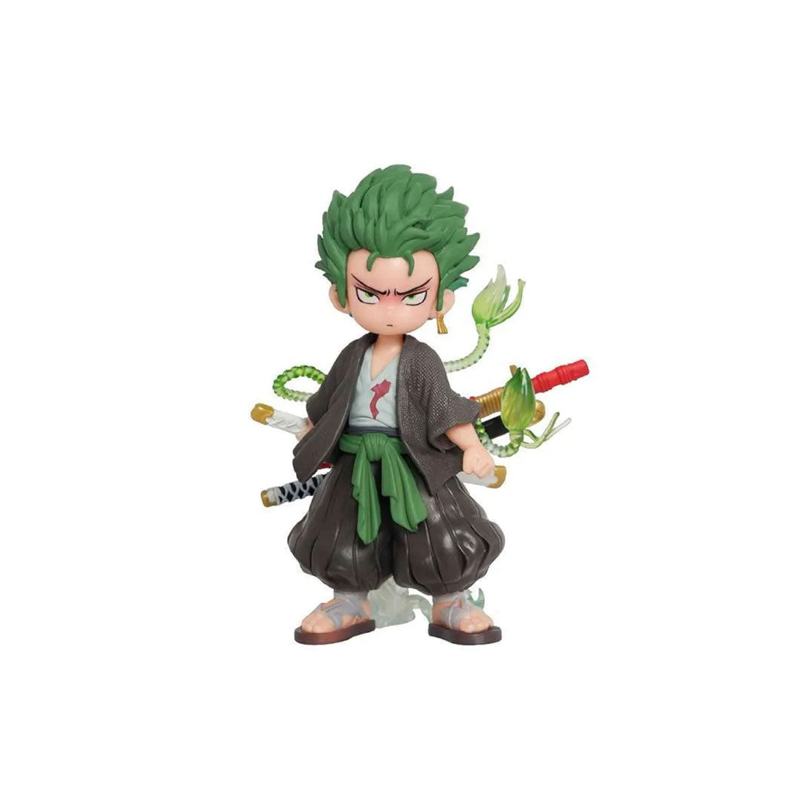 مجسم Roronoa Zoro بأسلوب Chibi من PVC للمقتنين