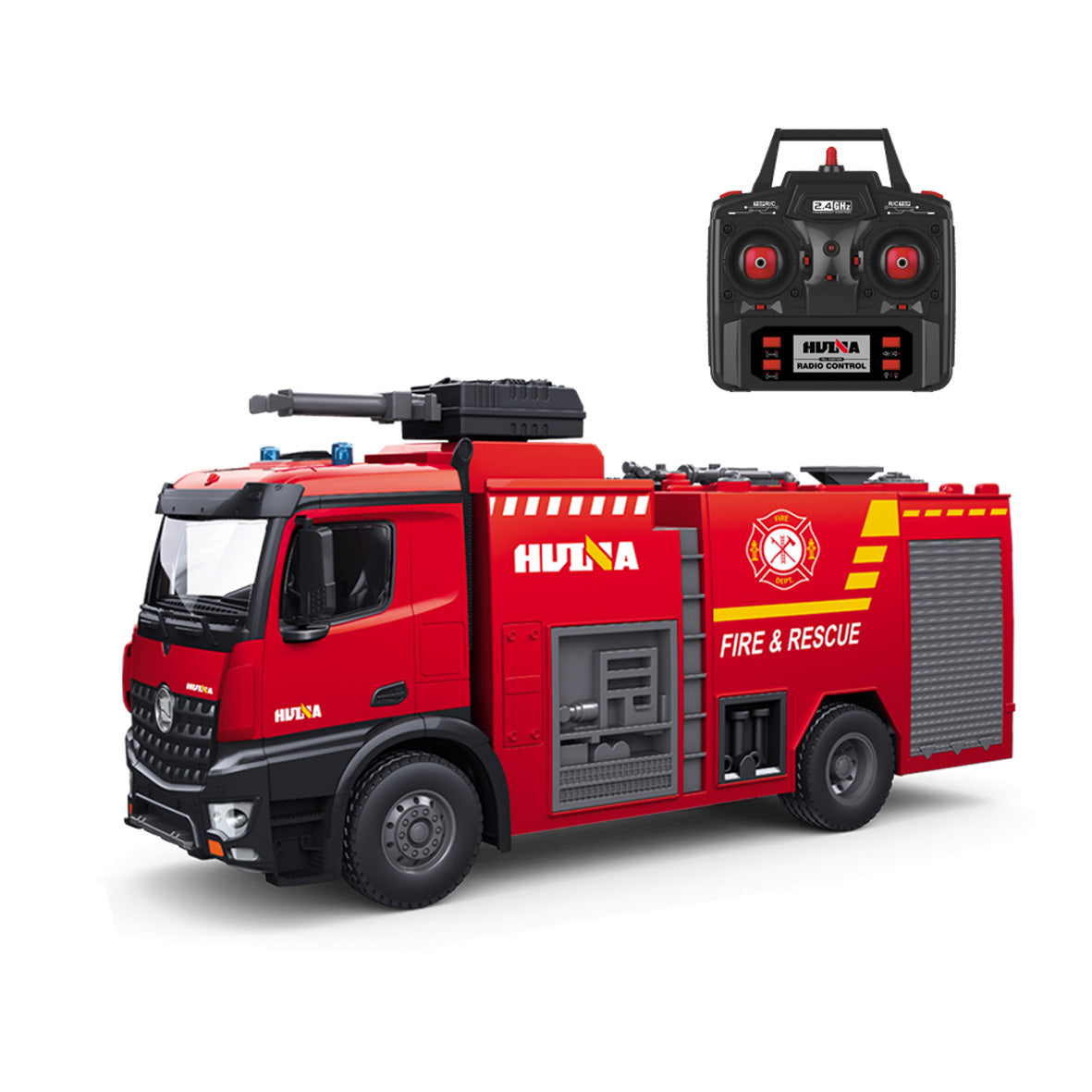 Professional R/C Box Water Spray Fire Truck