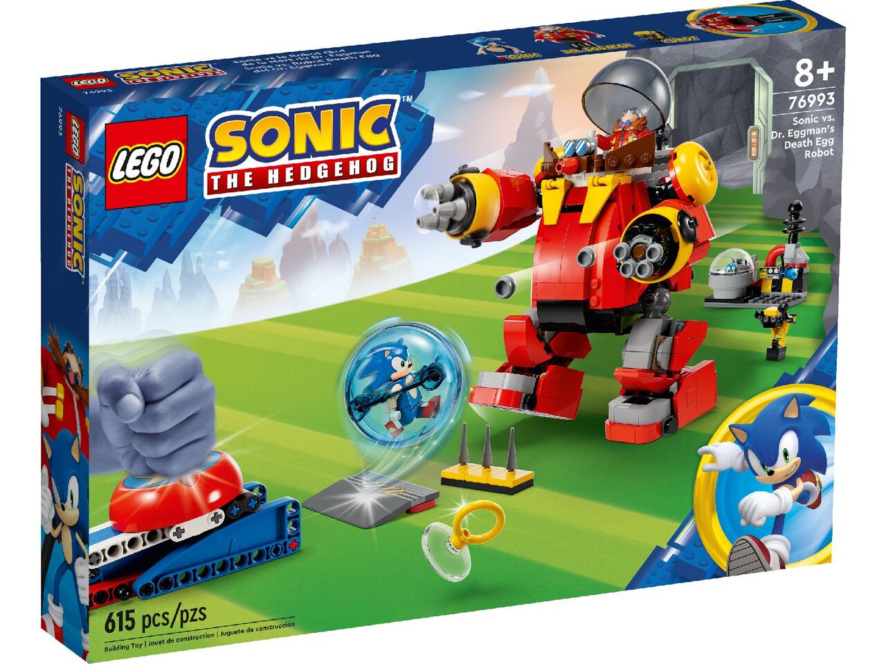 Lego Sonic vs. Dr. Eggman's Death Egg Robot 76993