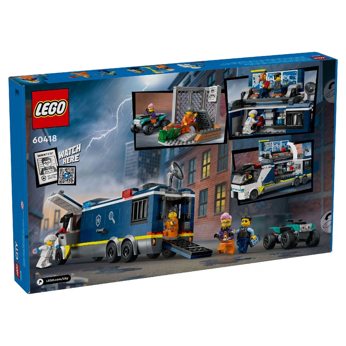 Lego Police Mobile Crime Lab Truck 60418