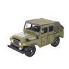 Vintage Military Jeep Model – Classic Metal Army Vehicle with Canvas Top