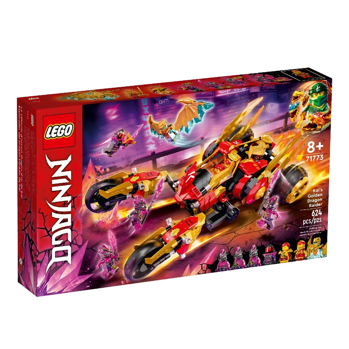 Lego Kai’s Golden Dragon Raider 71773