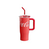 NONOO 1200ml Stainless Steel Tumbler with Handle and Straw