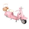 Pink Vespa Scooter Die-Cast Model