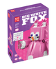 Red Rose Cute Fox Robot Building Set
