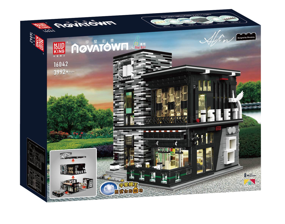 Street Modern BAR MOC Building Set