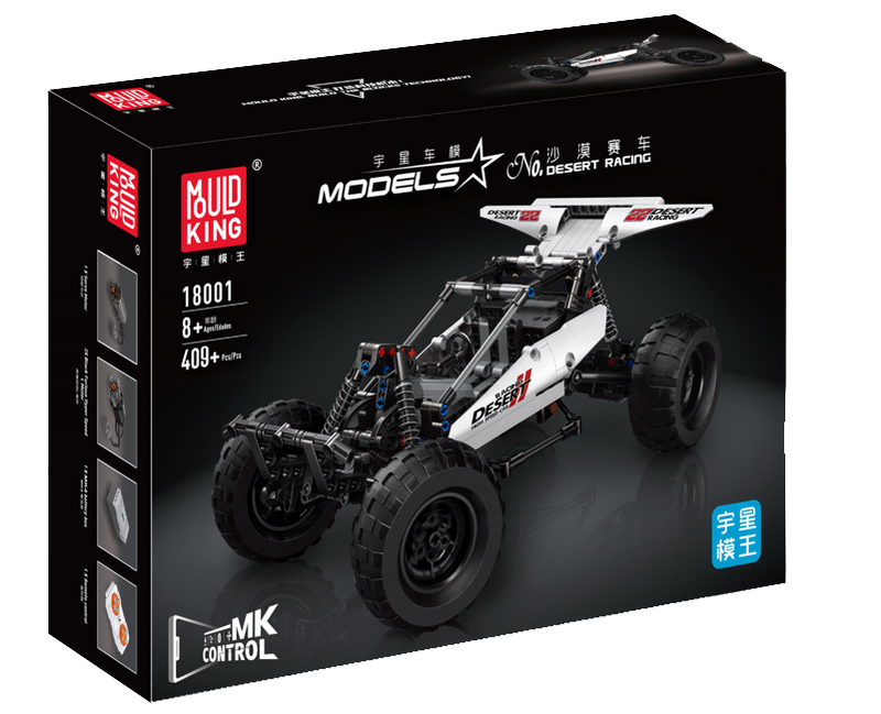 MOULD KING 18001 Desert Racing Buggy Remote Controlled Building Set
