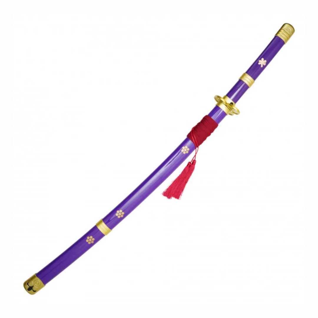 Enma Style Purple Katana Sword with Sheath – Anime Cosplay Collectible