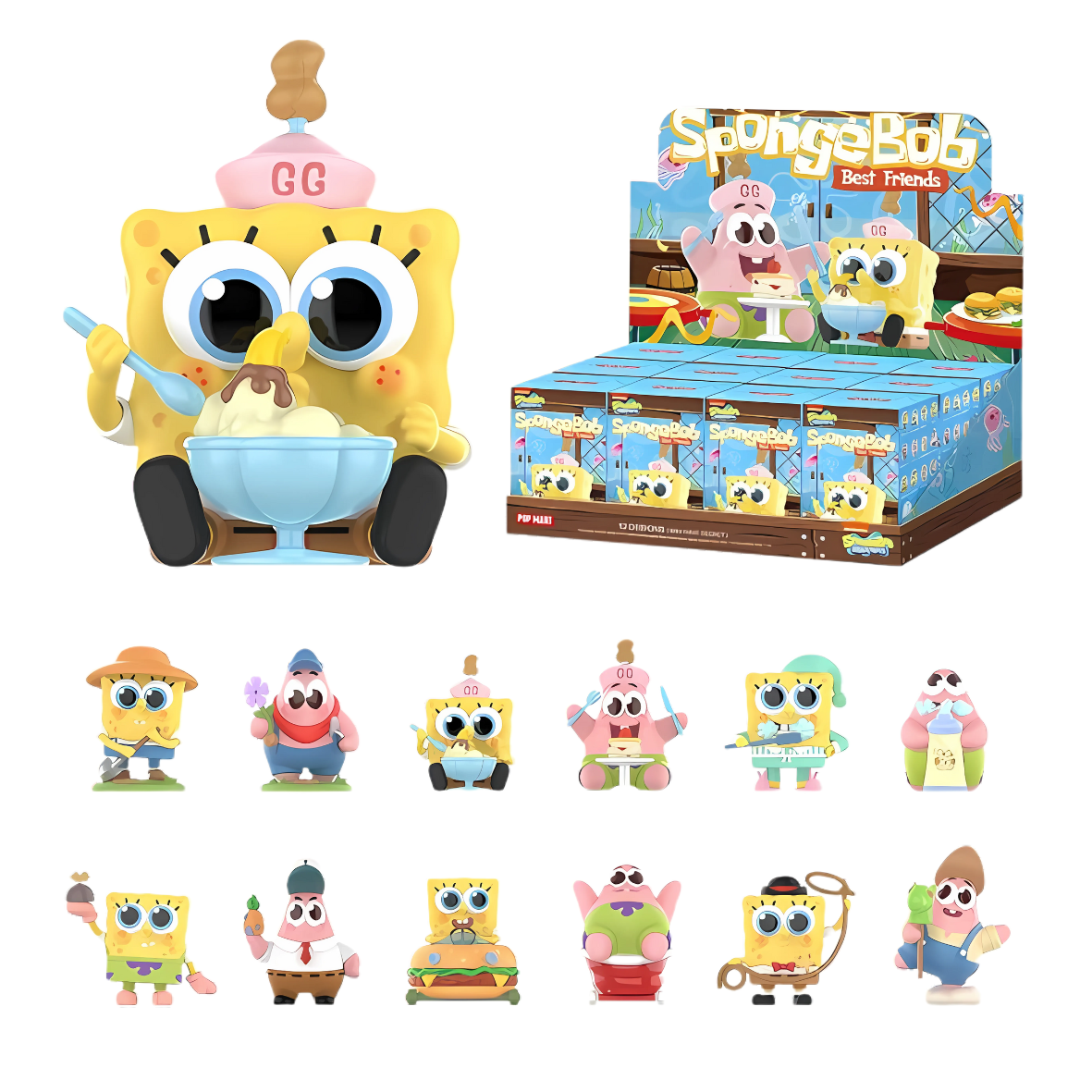 POP MART SpongeBob Best Friends Blind Box Series