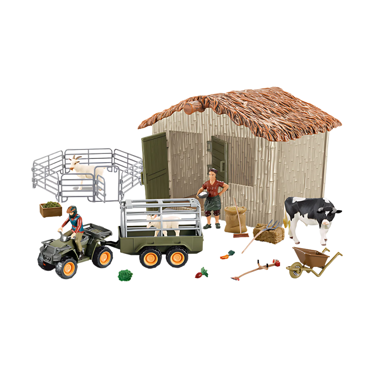ANIMALS IN FARM SET