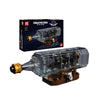 Mould King  Black Pirates Ship-In-a-Bottle Building Set