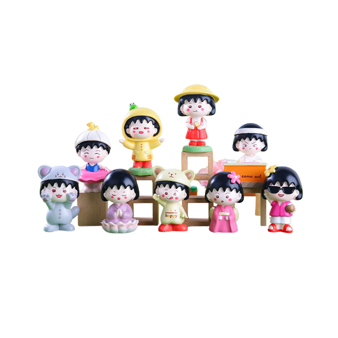Chibi Girl Collectible Figure Set – 10 Unique Designs