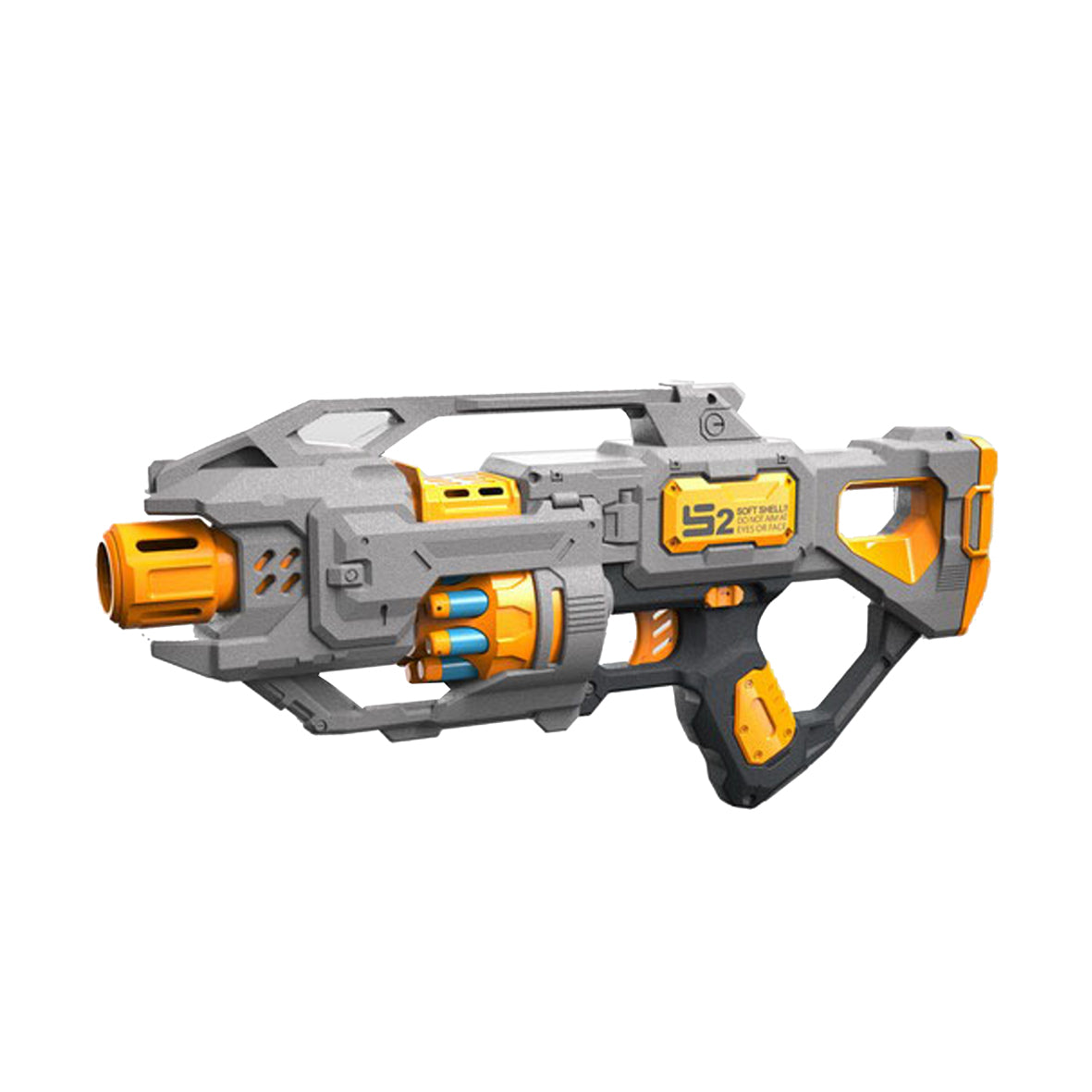 BlazeStorm S2 Electric Soft Bullet Blaster – Automatic Foam Dart Gun for Kids